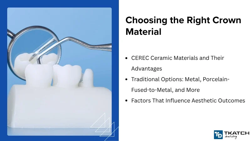 Comparing Crown Materials and Esthetics